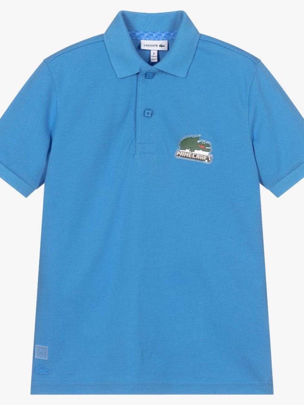 KIDS  LACOSTE MINECRAFT POLO SIZE 12